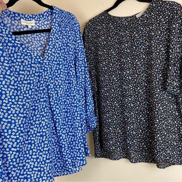 Bundle of 2 Medium Ditsy Floral Blouse - Picture 1 of 11